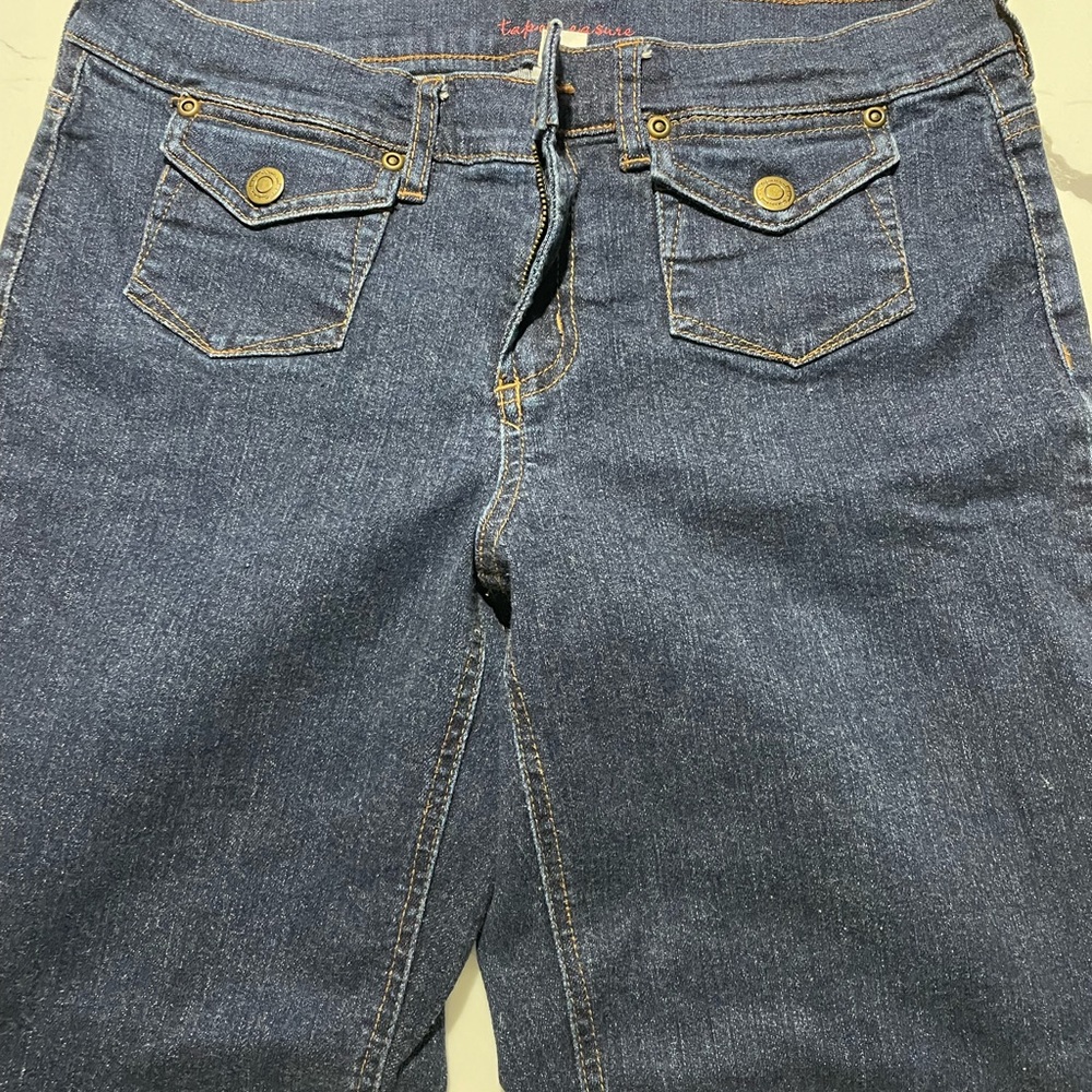 Classic Women’s Dark Blue Denim Jeans - Unbranded